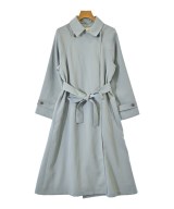 SLOBE IENA（スローブイエナ）ステンカラーコート 青 サイズ:36(S位) レディース/2200615697048