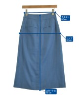 SLOBE IENA（スローブイエナ）ロング・マキシ丈スカート 青 サイズ:36(S位) レディース/2200610970030