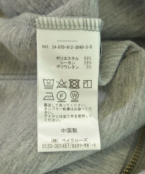 SLOBE IENA（スローブイエナ）パーカー グレー サイズ:F レディース/2200611986054