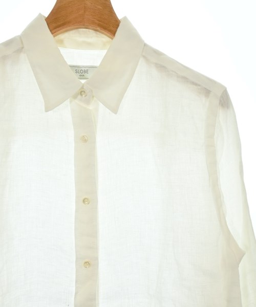 SLOBE IENA（スローブイエナ）カジュアルシャツ 白 サイズ:36(S位) レディース/2200620945028