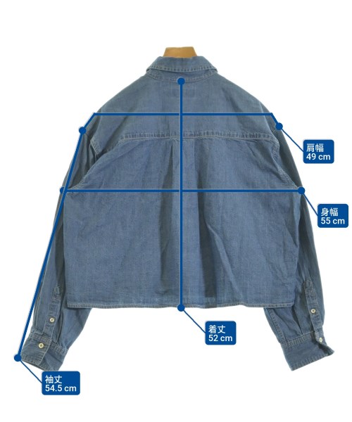 SLOBE IENA（スローブイエナ）カジュアルシャツ 青 サイズ:-(M位) レディース/2200612753150