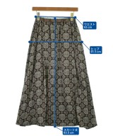 SLOBE IENA（スローブイエナ）ロング・マキシ丈スカート 茶 サイズ:36(S位) レディース/2200604878144