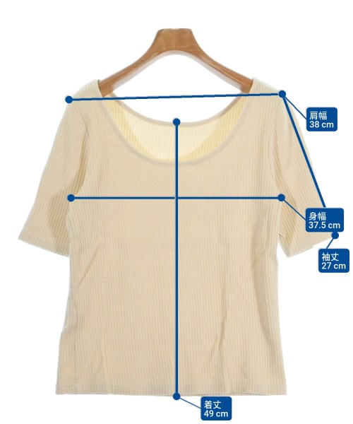 SLOBE IENA（スローブイエナ）Tシャツ・カットソー ベージュ サイズ:-(S位) レディース/2200667761025