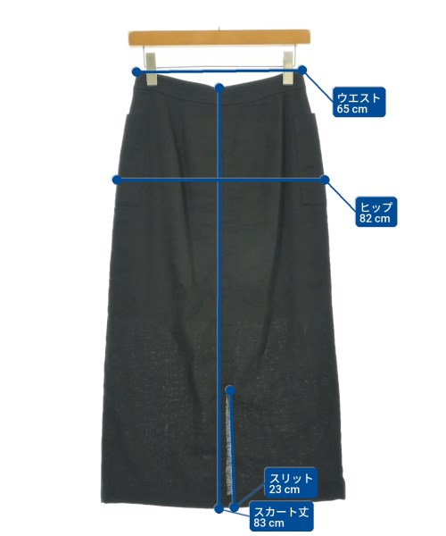 SLOBE IENA（スローブイエナ）ロング・マキシ丈スカート 黒 サイズ:36(S位) レディース/2200668248068
