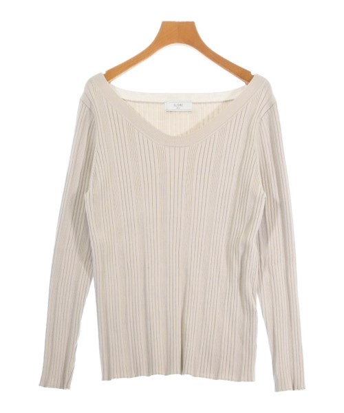 SLOBE IENA(スローブイエナ)ニット・セーター ベージュ サイズ:F/2200670007059
