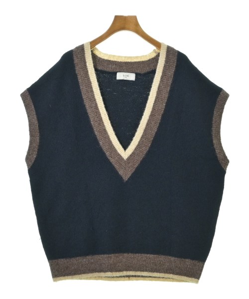 SLOBE IENA(スローブイエナ)ベスト/ノースリーブ 紺 サイズ:F/2200663988044