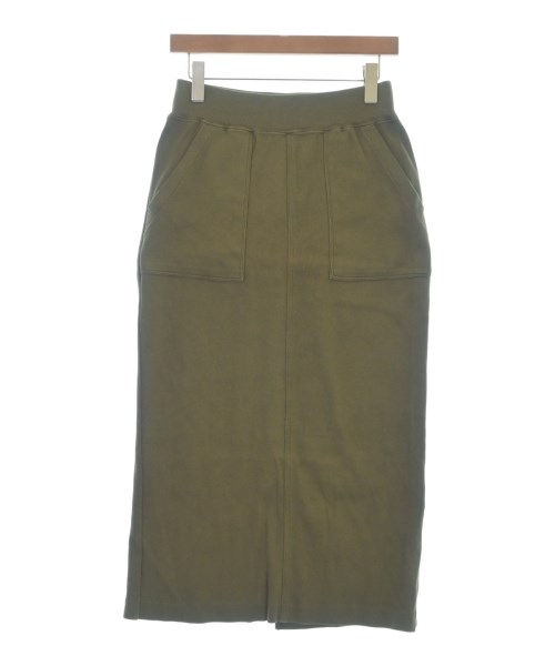 SLOBE IENA(スローブイエナ)ロング・マキシ丈スカート カーキ サイズ:-(XS位)/2200665395406