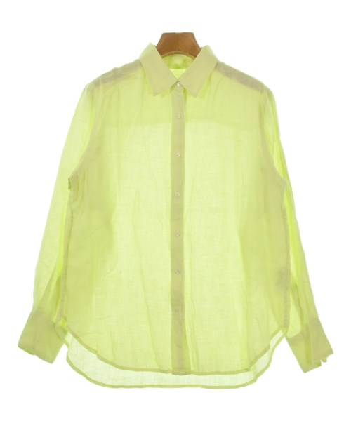 SLOBE IENA(スローブイエナ)カジュアルシャツ 黄 サイズ:36(S位)/2200668977036