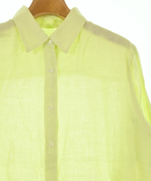 SLOBE IENA（スローブイエナ）カジュアルシャツ 黄 サイズ:36(S位) レディース/2200668977036