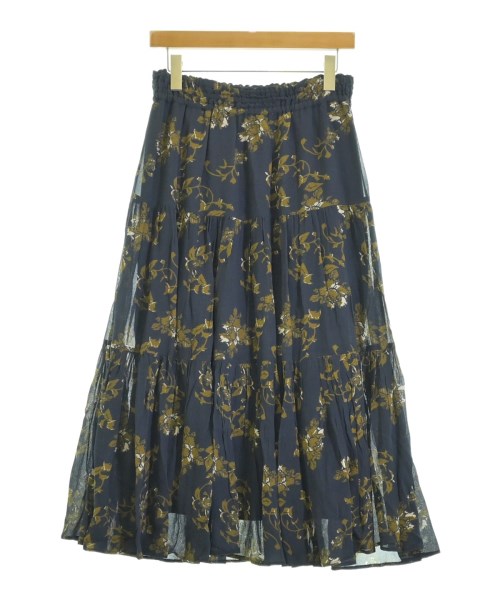 SLOBE IENA（スローブイエナ）ロング・マキシ丈スカート 紺 サイズ:-(M位) レディース/2200669780086