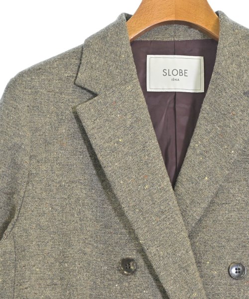 SLOBE IENA（スローブイエナ）テーラードジャケット 茶 サイズ:-(M位) レディース/2200672539015