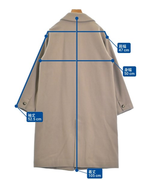 SLOBE IENA（スローブイエナ）チェスターコート ベージュ サイズ:38(M位) レディース/2200667915015