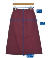 SLOBE IENA（スローブイエナ）ロング・マキシ丈スカート 赤 サイズ:40(M位) レディース/2200668078016