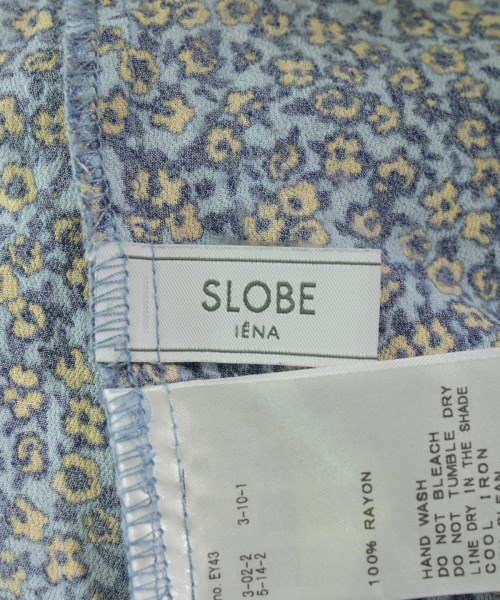 SLOBE IENA（スローブイエナ）ブラウス 青 サイズ:-(S位) レディース/2200673478030