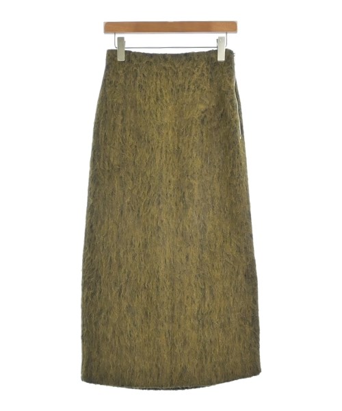 SLOBE IENA(スローブイエナ)ロング・マキシ丈スカート カーキ サイズ:36(S位)/2200673831019