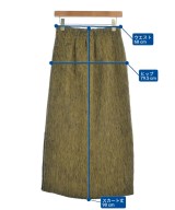 SLOBE IENA（スローブイエナ）ロング・マキシ丈スカート カーキ サイズ:36(S位) レディース/2200673831019