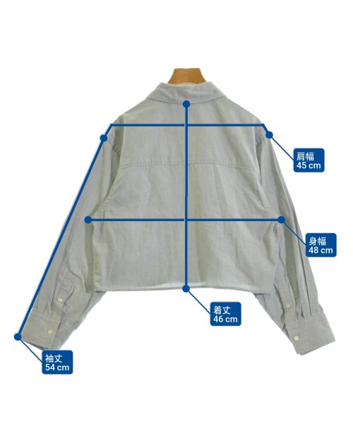 SLOBE IENA（スローブイエナ）カジュアルシャツ グレー サイズ:-(M位) レディース/2200670625062