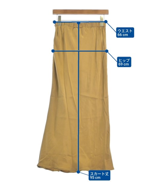 SLOBE IENA（スローブイエナ）ロング・マキシ丈スカート ベージュ サイズ:38(M位) レディース/2200671379063