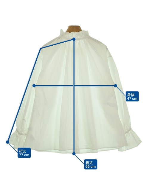 SLOBE IENA（スローブイエナ）ブラウス 白 サイズ:F レディース/2200673420039