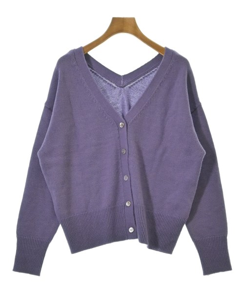 SLOBE IENA(スローブイエナ)カーディガン 紫 サイズ:F/2200671199012
