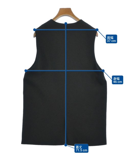 SLOBE IENA（スローブイエナ）ベスト 黒 サイズ:F レディース/2200671304041