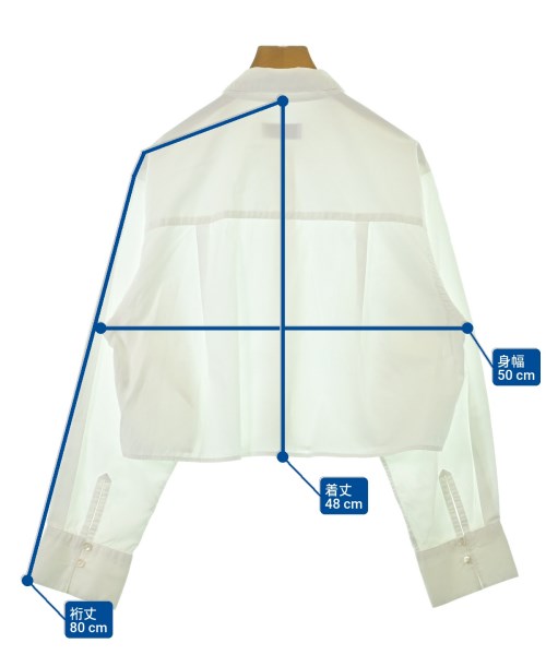 SLOBE IENA（スローブイエナ）カジュアルシャツ 白 サイズ:F レディース/2200671304126