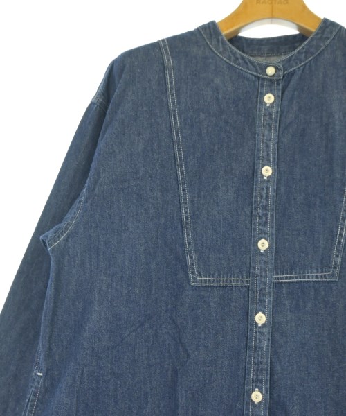 SLOBE IENA（スローブイエナ）シャツワンピース 紺 サイズ:F レディース/2200673111371