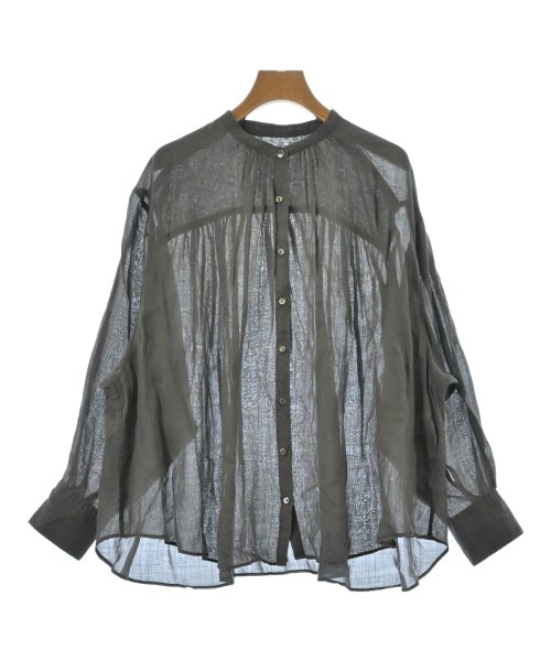SLOBE IENA(スローブイエナ)ブラウス グレー サイズ:F/2200671294021