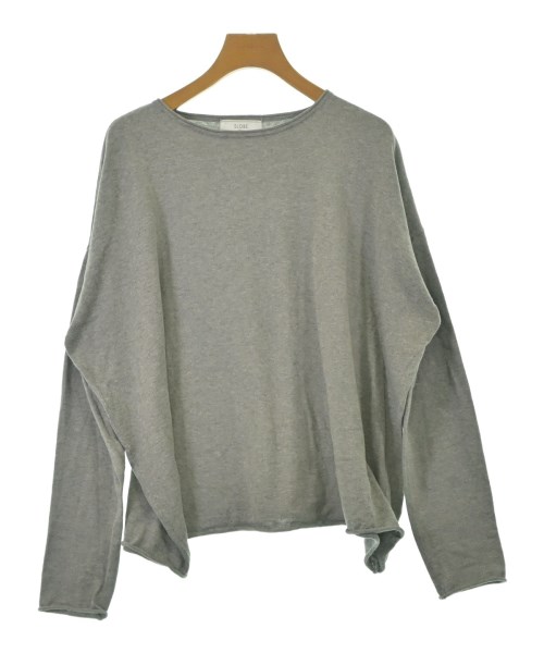 SLOBE IENA(スローブイエナ)ニット・セーター グレー サイズ:F/2200671294045