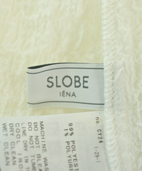 SLOBE IENA（スローブイエナ）ブラウス 白 サイズ:F レディース/2200675121040