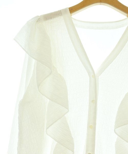 SLOBE IENA（スローブイエナ）ブラウス 白 サイズ:F レディース/2200675121040