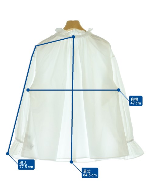 SLOBE IENA（スローブイエナ）カジュアルシャツ 白 サイズ:F レディース/2200676294064