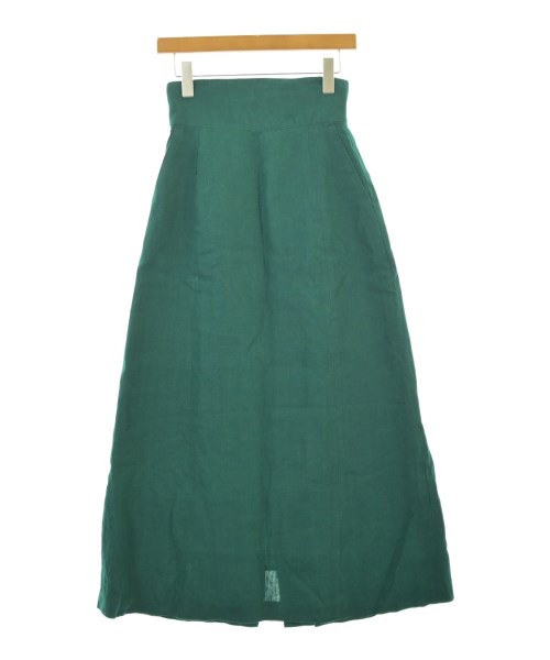 SLOBE IENA(スローブイエナ)ロング・マキシ丈スカート 緑 サイズ:38(M位)/2200672141140