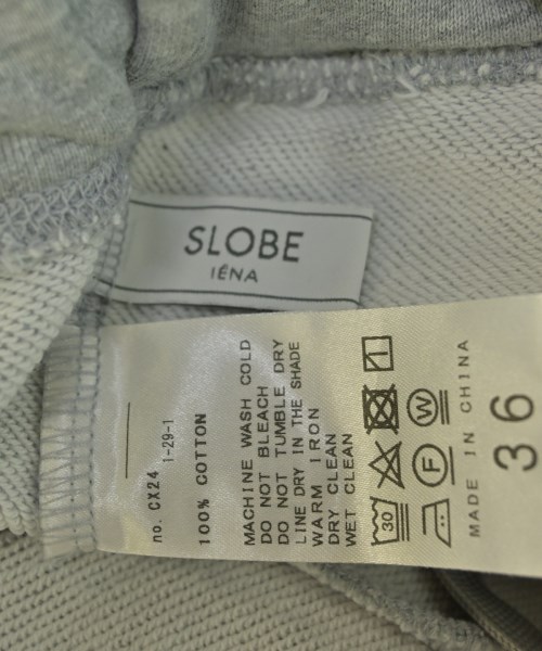 SLOBE IENA（スローブイエナ）スウェットパンツ グレー サイズ:36(S位) レディース/2200672658051