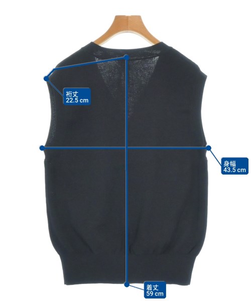 SLOBE IENA（スローブイエナ）ベスト 黒 サイズ:F レディース/2200672246210