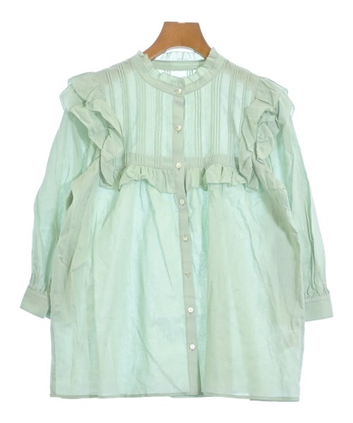 SLOBE IENA(スローブイエナ)ブラウス 緑 サイズ:F/2200672772047