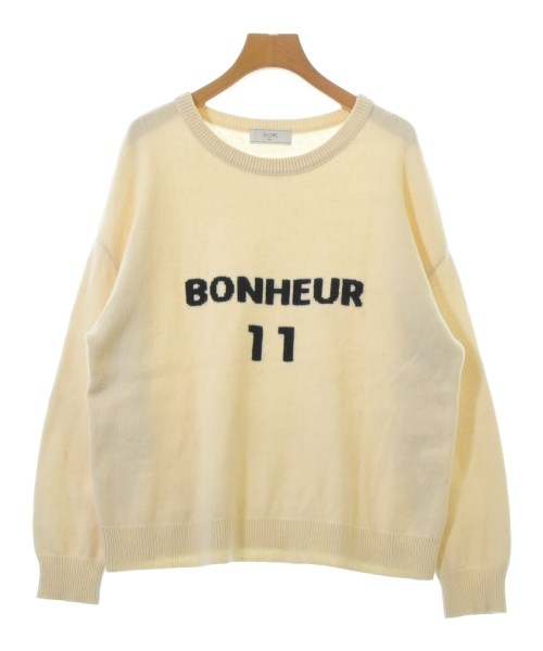 SLOBE IENA(スローブイエナ)ニット・セーター 白 サイズ:F/2200672771057