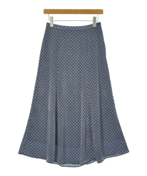 SLOBE IENA(スローブイエナ)ロング・マキシ丈スカート 青 サイズ:38(M位)/2200672439056