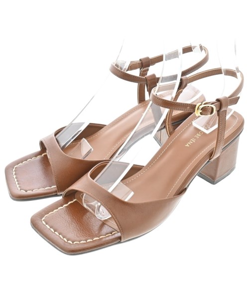 SLOBE IENA(スローブイエナ)サンダル 茶 サイズ:24cm/2200672896057