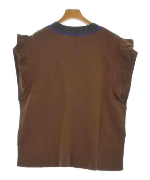 SLOBE IENA（スローブイエナ）ベスト/ノースリーブ 茶 サイズ:F レディース/2200673250063
