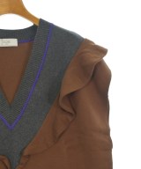 SLOBE IENA（スローブイエナ）ベスト/ノースリーブ 茶 サイズ:F レディース/2200673250063