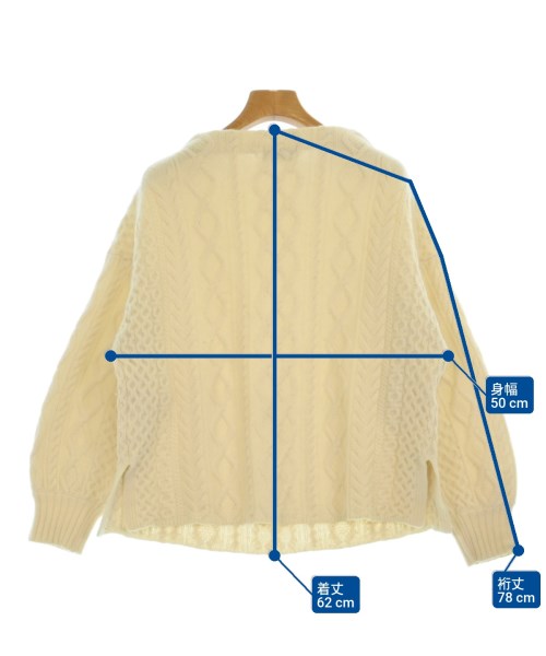 SLOBE IENA（スローブイエナ）ニット・セーター 白 サイズ:F レディース/2200673250117