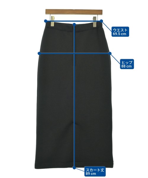 SLOBE IENA（スローブイエナ）ロング・マキシ丈スカート 黒 サイズ:38(M位) レディース/2200674304055