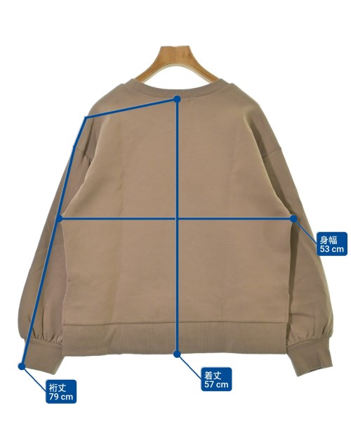 SLOBE IENA（スローブイエナ）Tシャツ・カットソー 茶 サイズ:F レディース/2200674919044