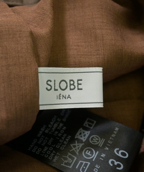 SLOBE IENA（スローブイエナ）スラックス 茶 サイズ:36(S位) レディース/2200675008051