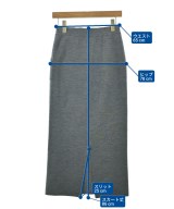 SLOBE IENA（スローブイエナ）ロング・マキシ丈スカート グレー サイズ:38(M位) レディース/2200676585063