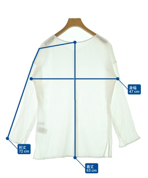 SLOBE IENA（スローブイエナ）カジュアルシャツ 白 サイズ:F レディース/2200678243046