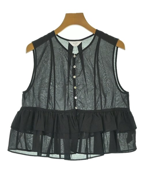 SLOBE IENA(スローブイエナ)ブラウス 黒 サイズ:F/2200678243084