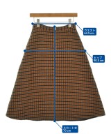 SLOBE IENA（スローブイエナ）ロング・マキシ丈スカート オレンジ サイズ:38(M位) レディース/2200672869174