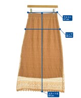 SLOBE IENA（スローブイエナ）ロング・マキシ丈スカート オレンジ サイズ:-(M位) レディース/2200673732026